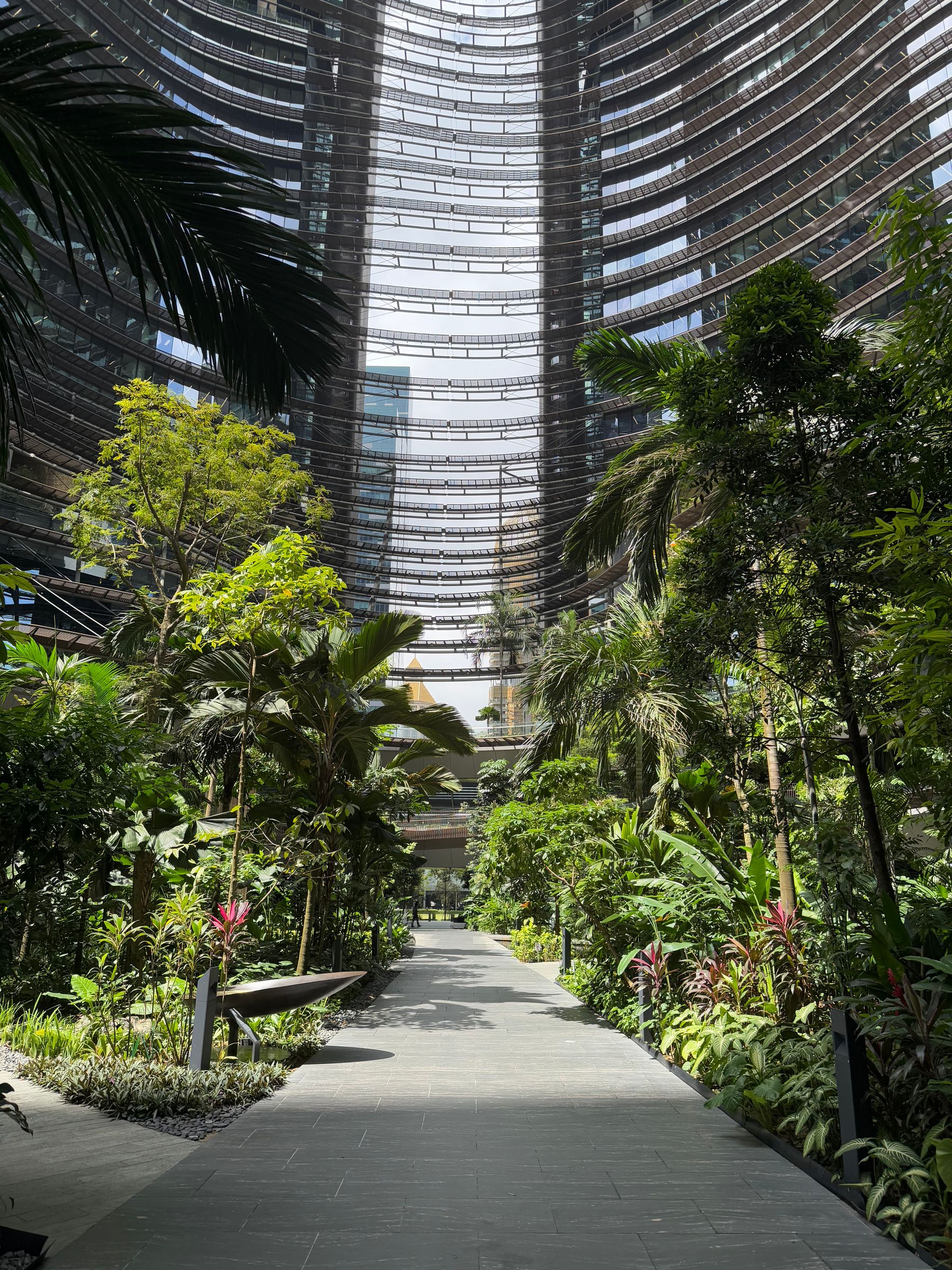 Buildings designed to sit within nature