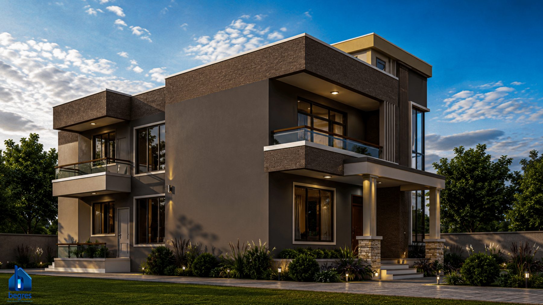 6 Bedroom Villa — Warm Minimalism