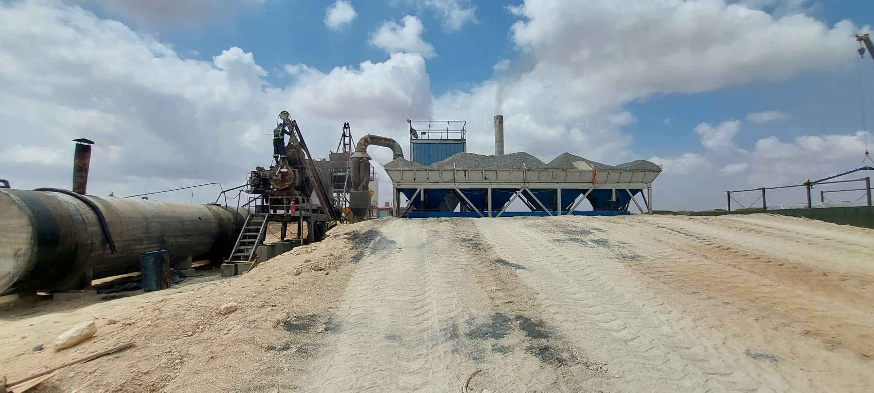 Road Construction Project, Asphalt Works